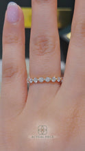 Load and play video in Gallery viewer, Lucce Chiesa 0.54CTW Lab Diamond 14K Yellow Gold
