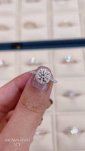 Load and play video in Gallery viewer, lab diamond engagement ring store halo cathedral jewelry wedding rings Manila philippines
