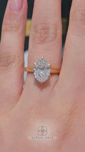 Load and play video in Gallery viewer, Lucce Azalea 6-Prong Oval Diamond
