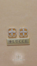 Load and play video in Gallery viewer, Lucce Constance Earrings Lab Diamond 18K Yellow Gold
