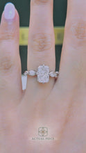 Load and play video in Gallery viewer, LUCCE CONSTANCE™ Viello Radiant Lab Diamond 2.00ct D VVS2 IGI Platinum
