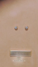 Load and play video in Gallery viewer, Lucce Carla Round Earrings Lab Diamond 0.20CTW 18K Yellow Gold
