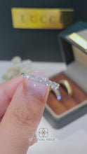Load and play video in Gallery viewer, Lucce Rivera 7-Stone Round Diamond
