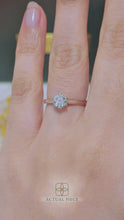 Load and play video in Gallery viewer, LUCCE AZALEA™ Round Lab Diamond 0.51ct D VVS2 Id IGI 14K White Gold

