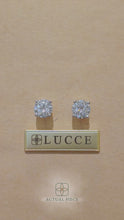 Load and play video in Gallery viewer, Lucce Kaela Round Earrings 2.10CTW Lab Diamond IGI Platinum
