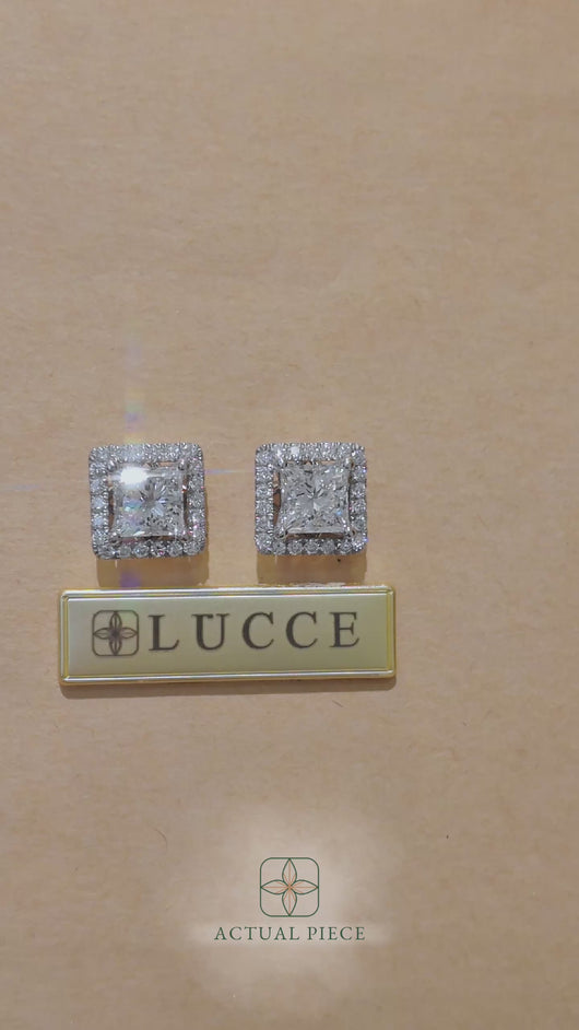 LUCCE MONTEVALLE™ Earrings Princess Diamond