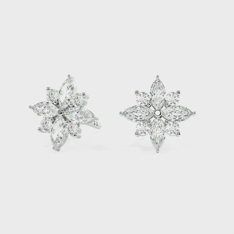 Load and play video in Gallery viewer, LUCCE CONSTANCE™ Si Earrings Diamond
