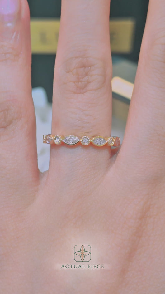 LUCCE AINA™ Lab Diamond 0.55ctw 14K Yellow Gold