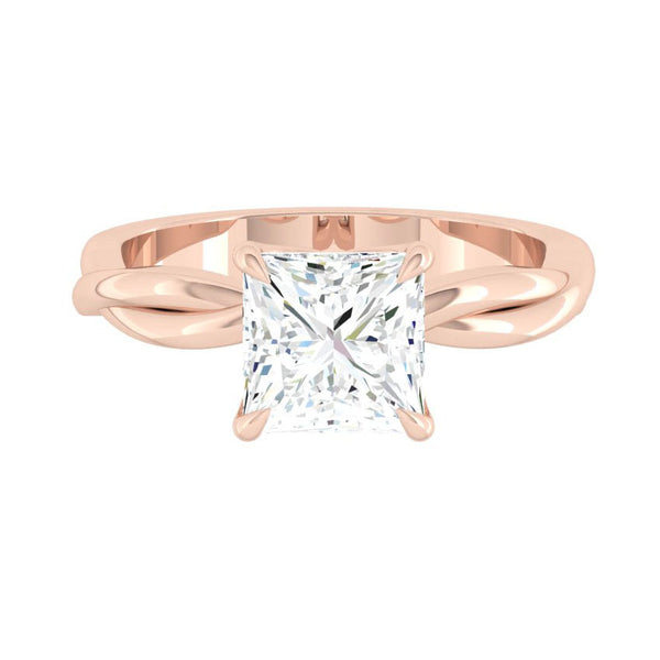 Fiore Solitaire Princess Diamond