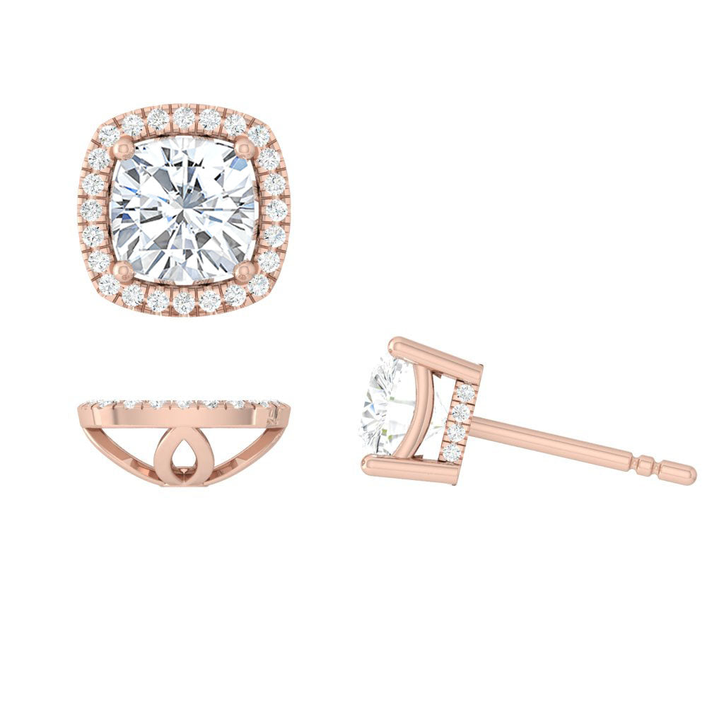 Load image into Gallery viewer, LUCCE MONTEVALLE™ Earrings Cushion Diamond
