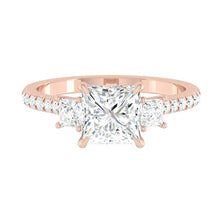 Load image into Gallery viewer, Sophia Pavé Princess Moissanite
