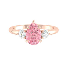 Load image into Gallery viewer, Siena Pear Lab Diamond Rosé
