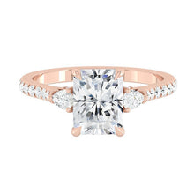 Load image into Gallery viewer, Sophia Pavé Radiant Moissanite
