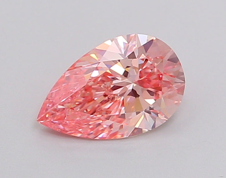 0.40ct PEAR Diamond PINK VS2 VG - IGI 630448082