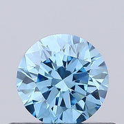 0.48ct ROUND Diamond BLUE VVS2 VG - IGI 818634551