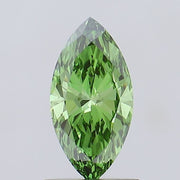 1.02ct MARQUISE Diamond GREEN VS2 VG - IGI 787666923