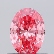 0.44ct OVAL Diamond PINK VVS2 VG - IGI 782639552