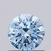 0.53ct ROUND Diamond BLUE VVS2 VG - IGI 733582550