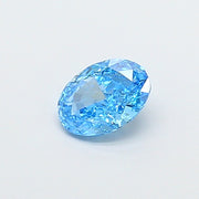 0.63ct OVAL Diamond BLUE VVS2 VG - IGI 782650926