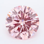 3.02ct ROUND Diamond PINK VS2 EX - IGI 738520596
