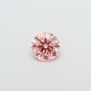 1.01ct ROUND Diamond PINK VS2 EX - IGI 809687030