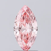 0.85ct MARQUISE Diamond PINK VVS2 VG - IGI 800631427