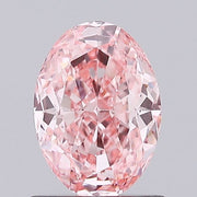 0.99ct OVAL Diamond PINK VS1 EX - IGI 620433316