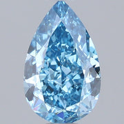 1.04ct PEAR Diamond BLUE VS1 VG - IGI 764636804