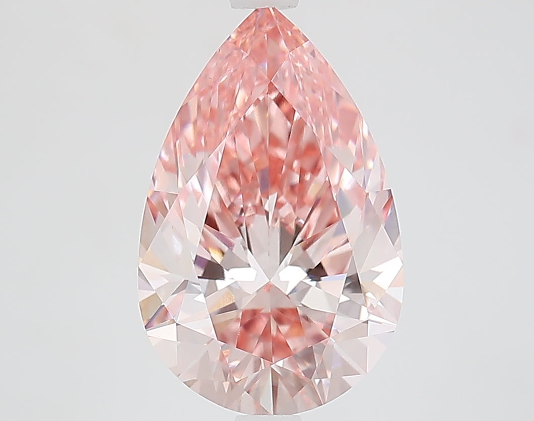 3.21ct PEAR Diamond PINK VS1 EX - IGI 654408479