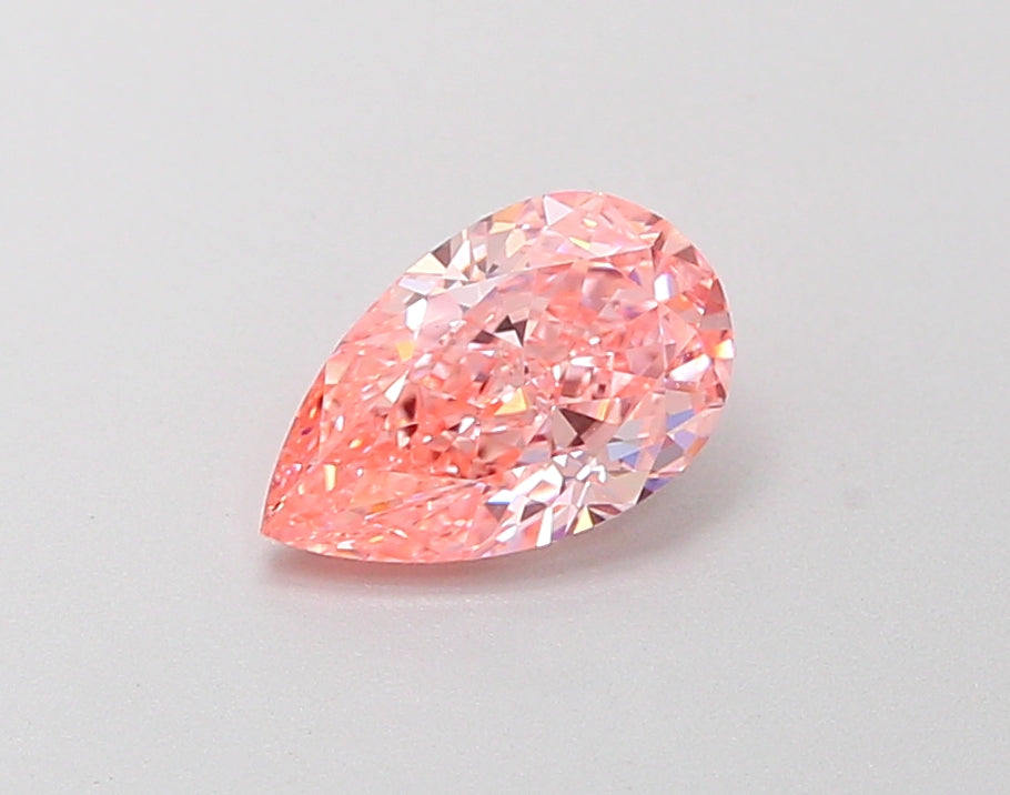 0.96ct PEAR Diamond PINK VS1 EX - IGI 642431413