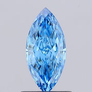 0.82ct MARQUISE Diamond BLUE VS1 EX - IGI 828699205