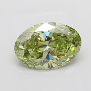 2.04ct OVAL Diamond GREEN VS2 EX - IGI 818650726