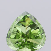 0.96ct PEAR Diamond GREEN VS1 VG - IGI 689531717
