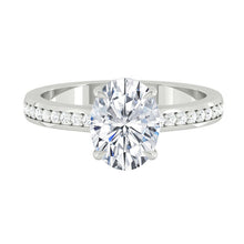 Load image into Gallery viewer, Kaela Pavé Oval Diamond *new*
