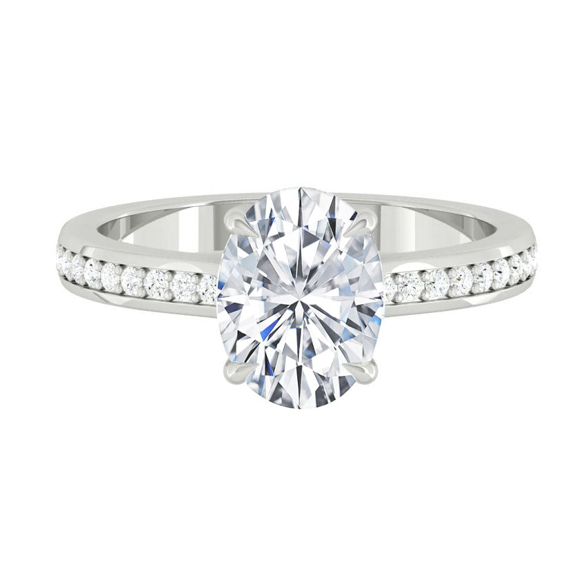 Kaela Pavé Oval Diamond *new*