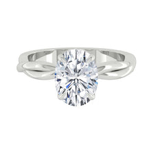 Load image into Gallery viewer, Fiore Solitaire Oval Diamond
