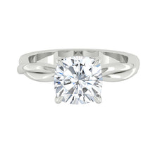 Load image into Gallery viewer, Fiore Solitaire Cushion Diamond
