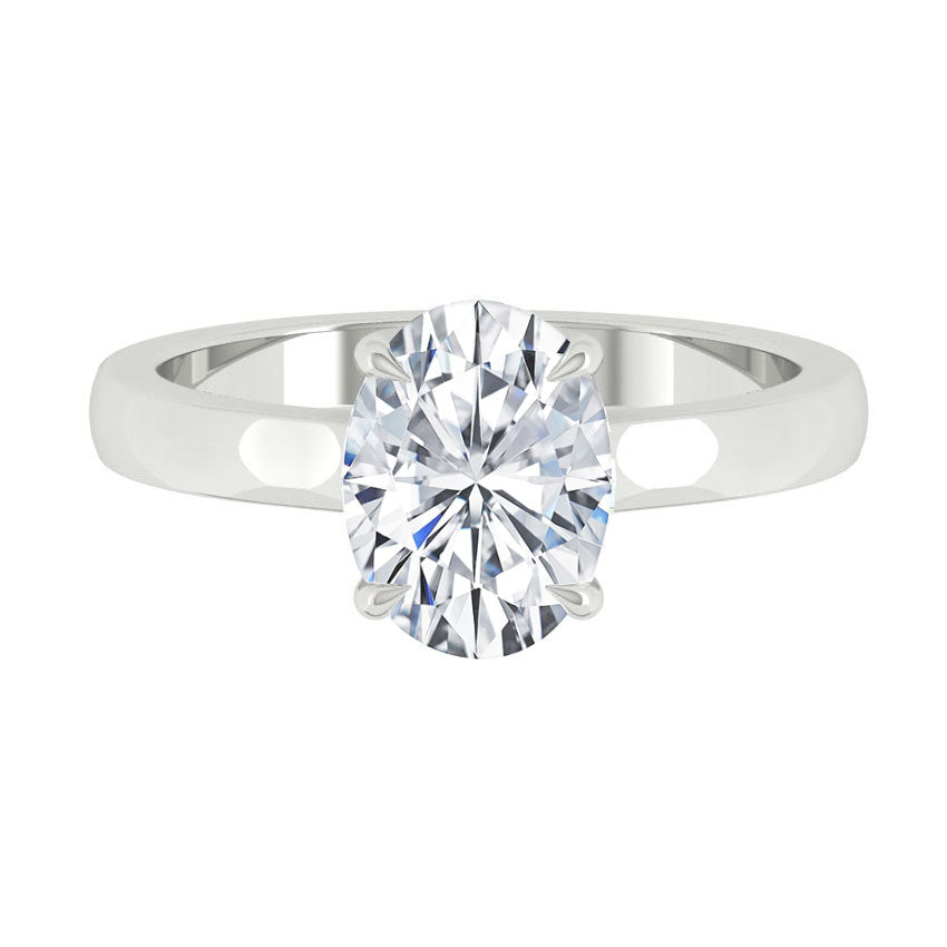 Kaela Oval Moissanite