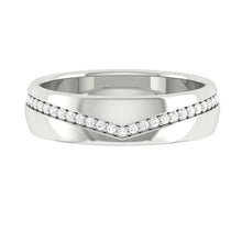 Load image into Gallery viewer, Caleb Luxe Matte 4mm 14K White Gold
