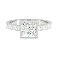 Load image into Gallery viewer, Carla Channel Princess Moissanite
