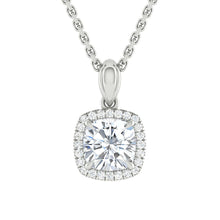 Load image into Gallery viewer, Montevalle Cushion Necklace Diamond *new*
