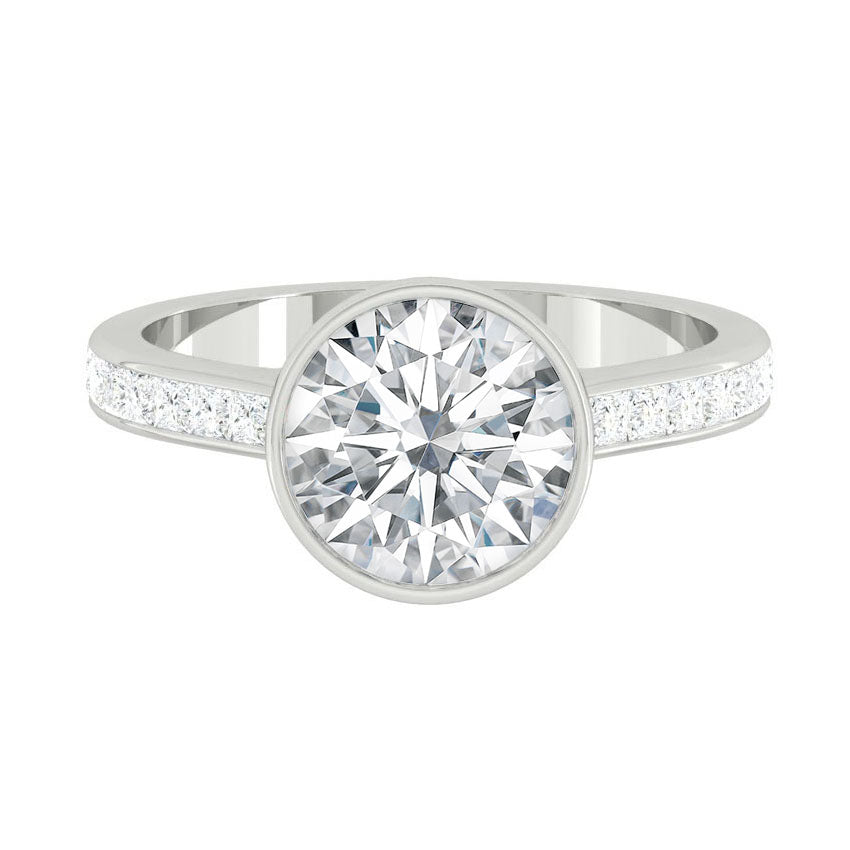 Carla Channel Moissanite