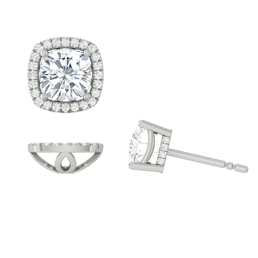 Load image into Gallery viewer, LUCCE MONTEVALLE™ Earrings Cushion Diamond
