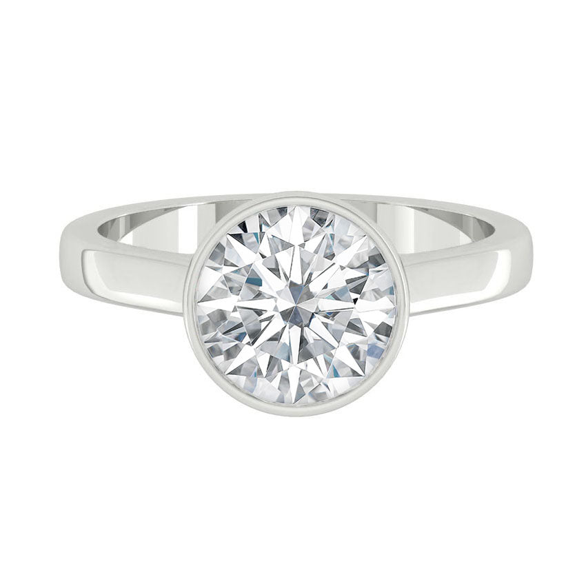 Carla Lab Diamond 1.00ct D VVS2 Id IGI 14K White Gold