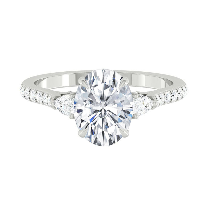 Sophia Pavé Oval Diamond *new*