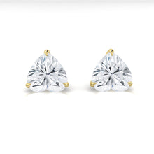 Load image into Gallery viewer, Jasmine Heart Earrings Diamond
