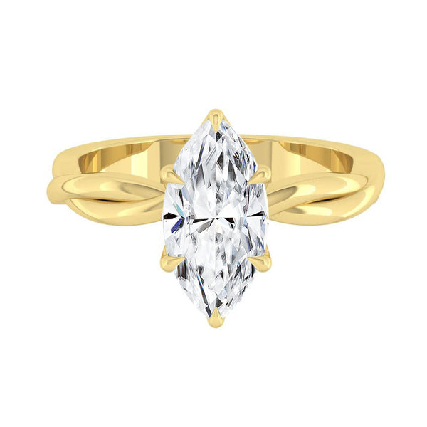 Fiore Solitaire Marquise Diamond