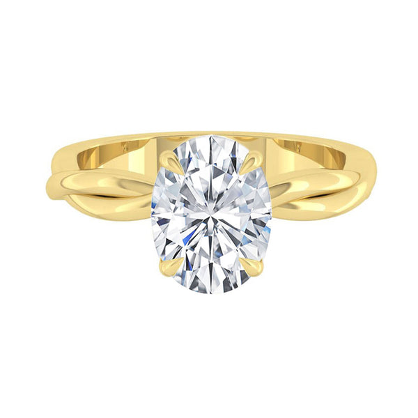 Fiore Solitaire Oval Diamond