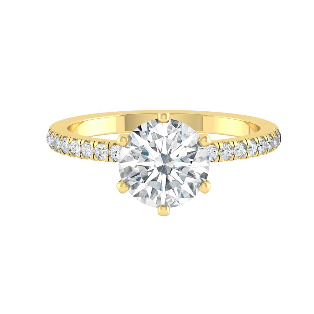 Engagement ring wedding rings gold jewelry lab diamond moissanite manila philippines