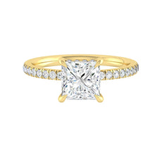 Load image into Gallery viewer, Where to buy Princess Engagement ring wedding rings gold jewelry moissanite lab diamond  manila philippines
